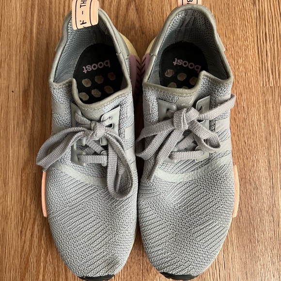 Gray Adidas NMD Sneakers - Picture 4 of 5